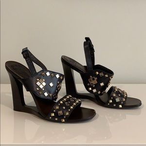 Tory Burch cut out wedge heel